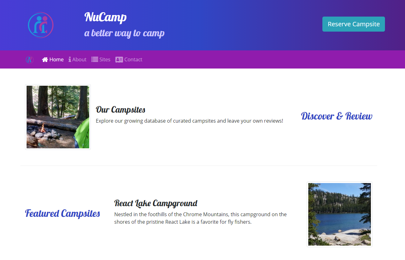 Nucamp Site